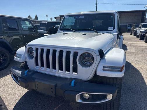 Bright White Clearcoat 2023 Jeep Wrangler 4xe Sahara