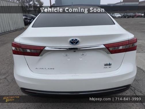 2016 Toyota Avalon Hybrid XLE Premium