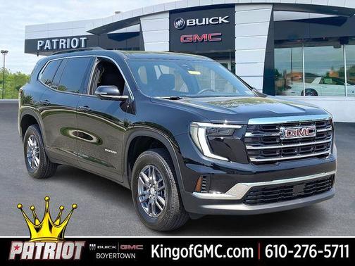 Black 2026 GMC Acadia Elevation