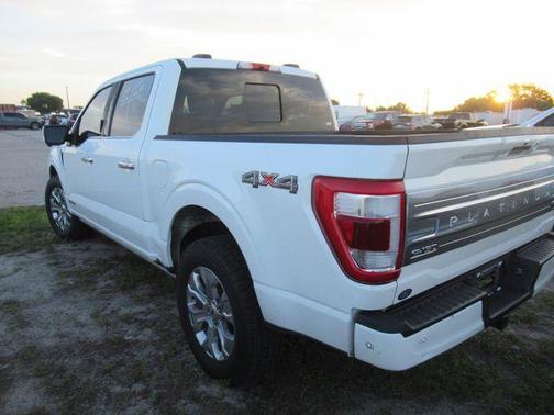 White Metallic 2022 Ford F-150 Platinum