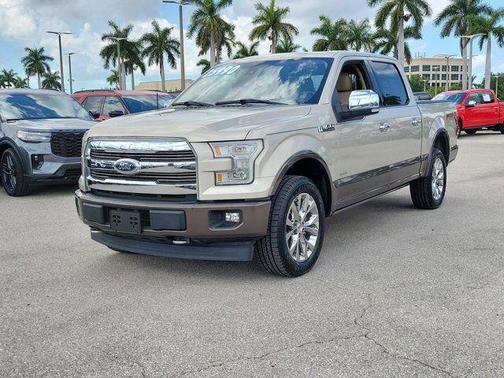 WHITE GOLD 2017 Ford F-150 Lariat