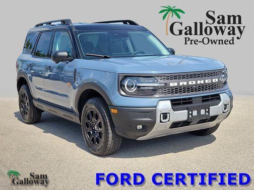 Azure Gray Metallic 2025 Ford Bronco Sport Badlands