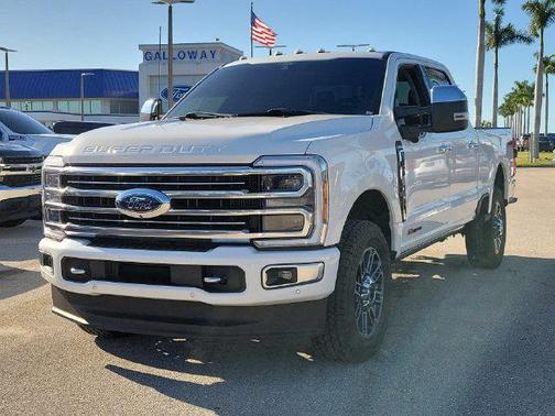 White Metallic 2024 Ford F-350 Limited