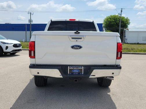 White Metallic 2020 Ford F-150 Lariat