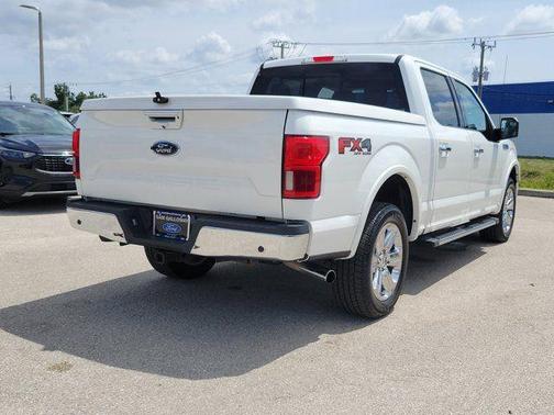 White Metallic 2020 Ford F-150 Lariat