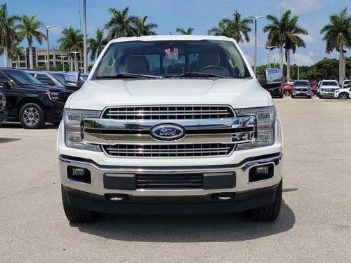 White Metallic 2020 Ford F-150 Lariat