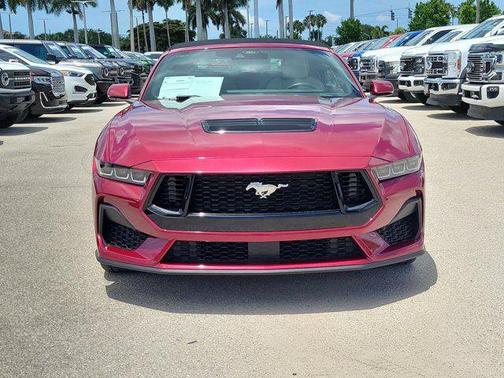 Magenta 2025 Ford Mustang GT Premium