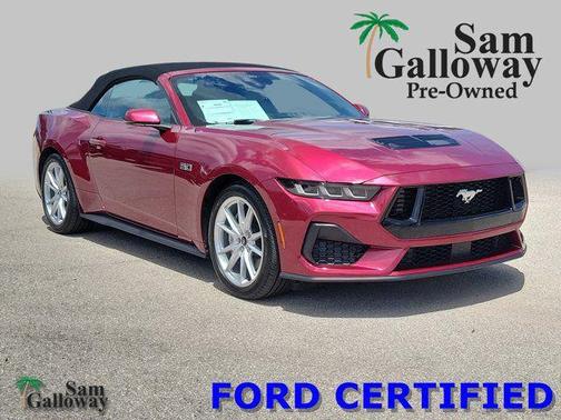 Magenta 2025 Ford Mustang GT Premium