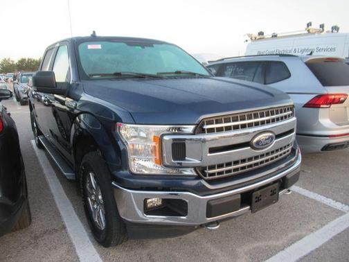 Blue 2018 Ford F-150 XLT