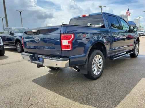 Blue 2018 Ford F-150 XLT