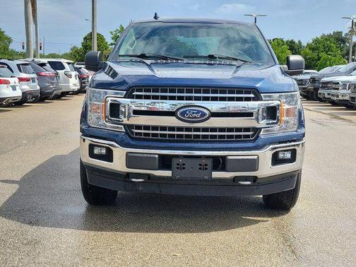 Blue 2018 Ford F-150 XLT