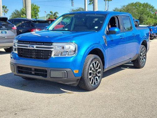 Blue Metallic 2022 Ford Maverick Lariat