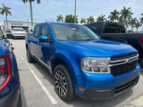 Blue Metallic 2022 Ford Maverick Lariat