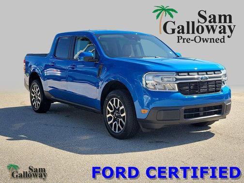 Blue Metallic 2022 Ford Maverick Lariat