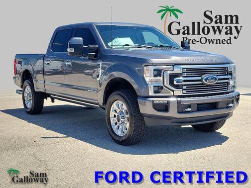 Gray Metallic 2022 Ford F-250 Limited