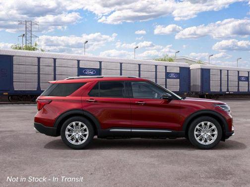 Ruby Red 2027 Ford Explorer Platinum