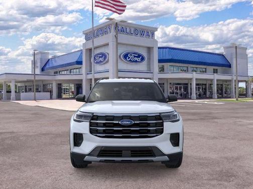 White Metallic 2026 Ford Explorer Active