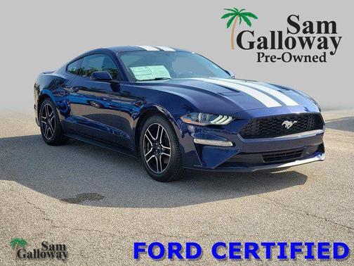 KONA BLUE METALLIC 2019 Ford Mustang EcoBoost