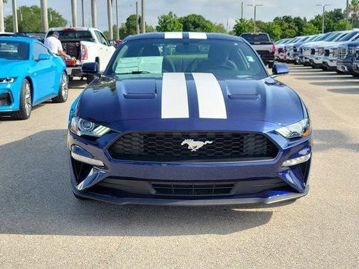 KONA BLUE METALLIC 2019 Ford Mustang EcoBoost