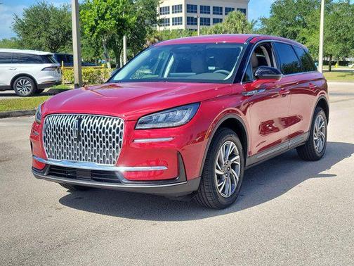 Red 2024 Lincoln Corsair Premiere