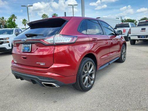 Ruby Red Metallic 2016 Ford Edge Sport