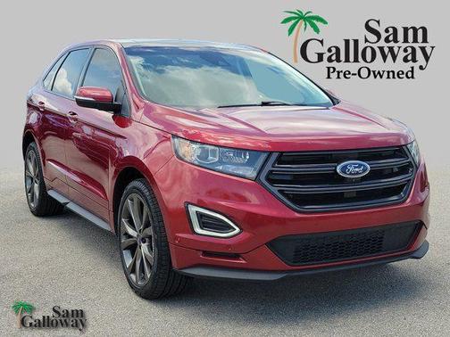 Ruby Red Metallic 2016 Ford Edge Sport