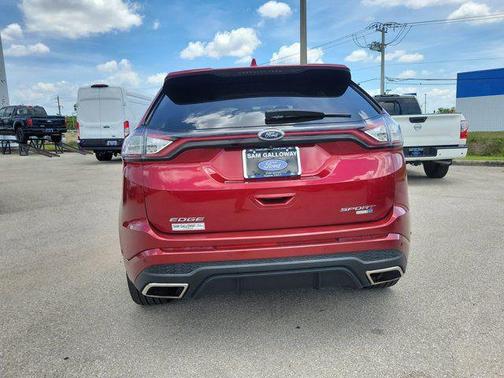 Ruby Red Metallic 2016 Ford Edge Sport