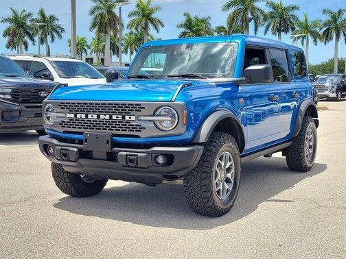 Blue Metallic 2025 Ford Bronco Badlands