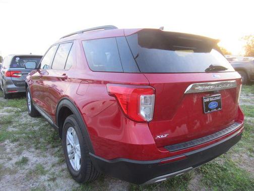 Red Metallic 2021 Ford Explorer XLT