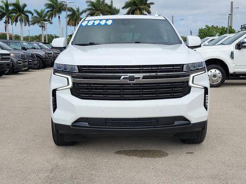Summit White 2022 Chevrolet Tahoe RST