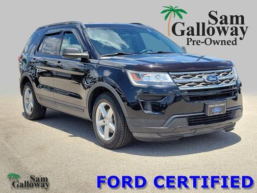 SHADOW BLACK 2018 Ford Explorer Base