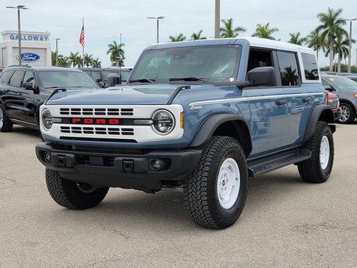 Azure Gray Metallic 2025 Ford Bronco Heritage Edition
