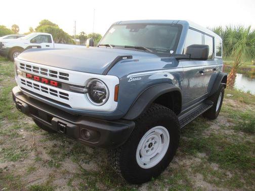 Azure Gray Metallic 2025 Ford Bronco Heritage Edition