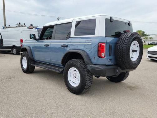 Azure Gray Metallic 2025 Ford Bronco Heritage Edition