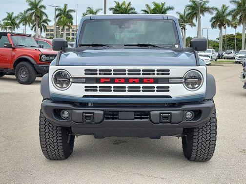 Azure Gray Metallic 2025 Ford Bronco Heritage Edition