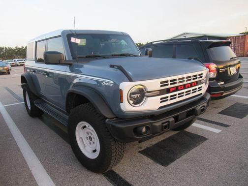 Azure Gray Metallic 2025 Ford Bronco Heritage Edition