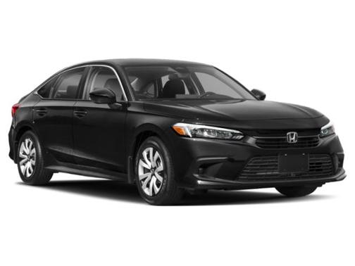 Platinum White Pearl 2023 Honda Civic LX
