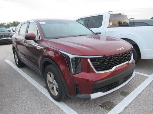 Red 2024 Kia Sorento LX