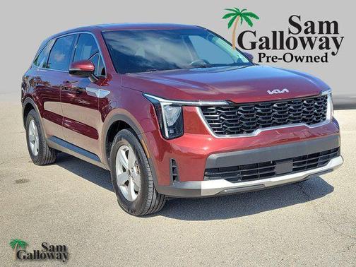 Red 2024 Kia Sorento LX
