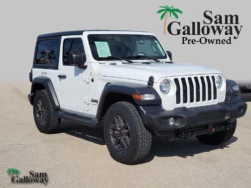 Bright White Clearcoat 2024 Jeep Wrangler Sport S
