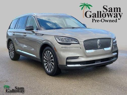 Sandstone Metallic 2023 Lincoln Aviator Reserve RWD