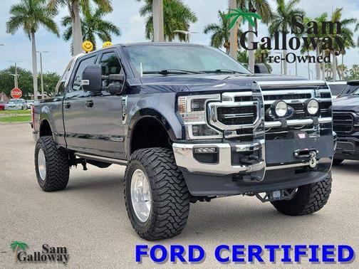 Blue Metallic 2022 Ford F-350 Lariat