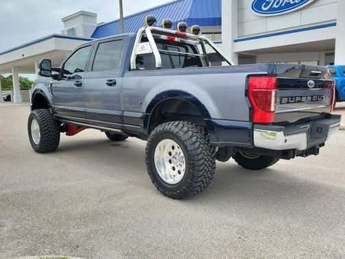 Blue Metallic 2022 Ford F-350 Lariat