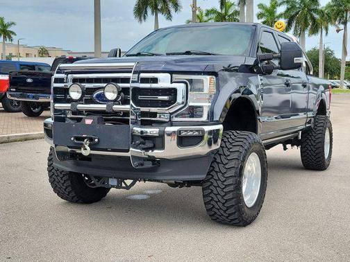 Blue Metallic 2022 Ford F-350 Lariat