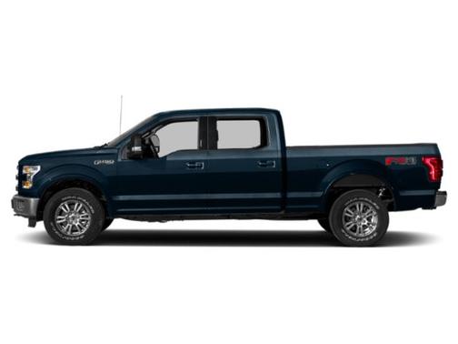 Blue 2015 Ford F-150 Lariat