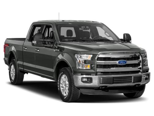 Blue 2015 Ford F-150 Lariat