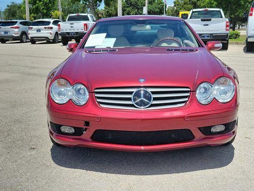 Red 2004 Mercedes-Benz SL-Class SL 500