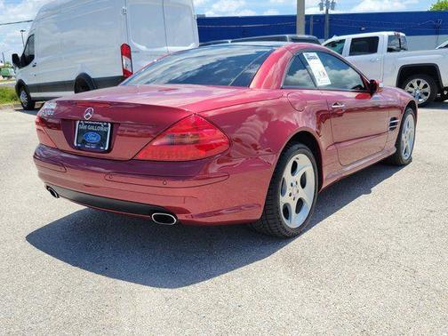 Red 2004 Mercedes-Benz SL-Class SL 500