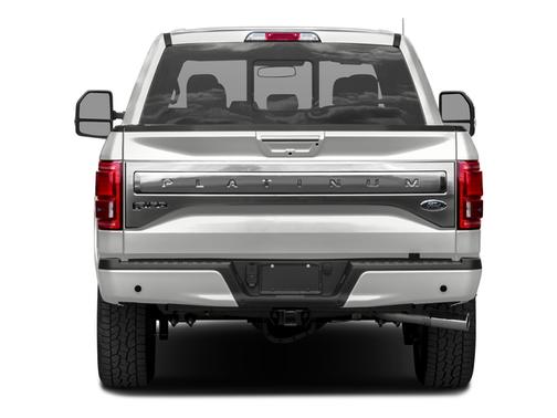 White Platinum Clearcoat Metallic 2017 Ford F-150 Platinum