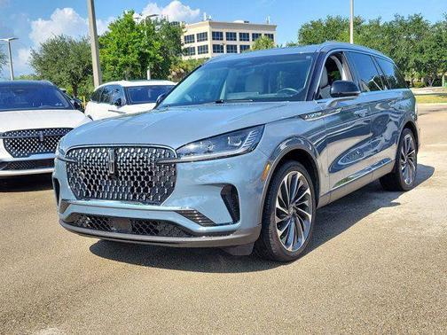 Blue Metallic 2025 Lincoln Aviator Reserve RWD